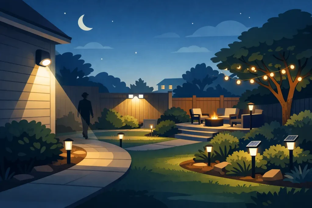 12 Best Outdoor Lighting Ideas for Safer Yards