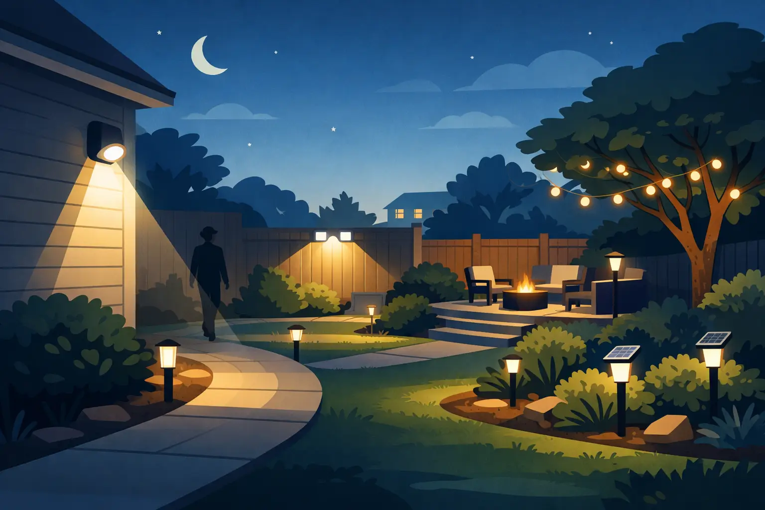 12 Best Outdoor Lighting Ideas for Safer Yards