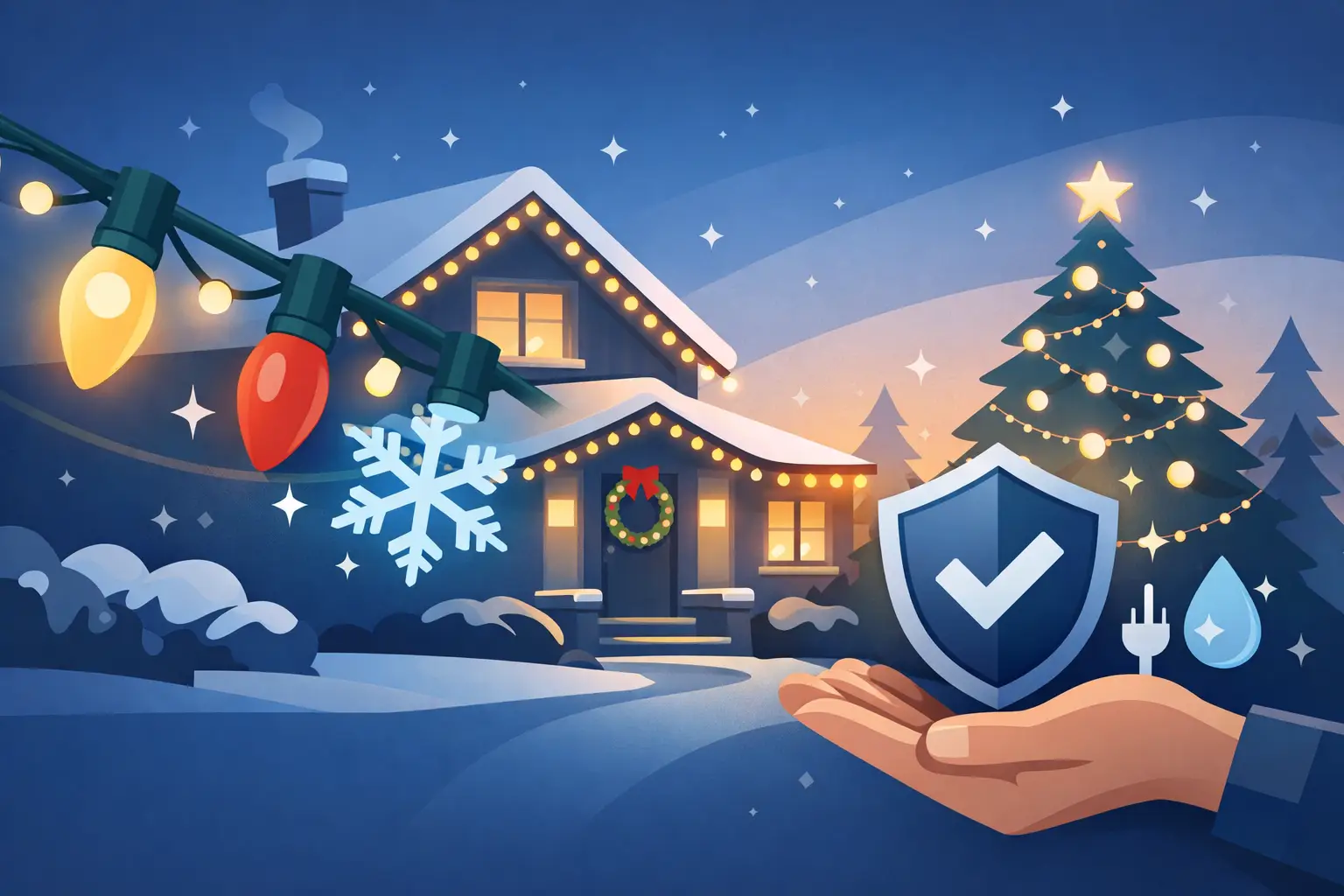 Holiday Lighting That Looks Great and Stays Safe