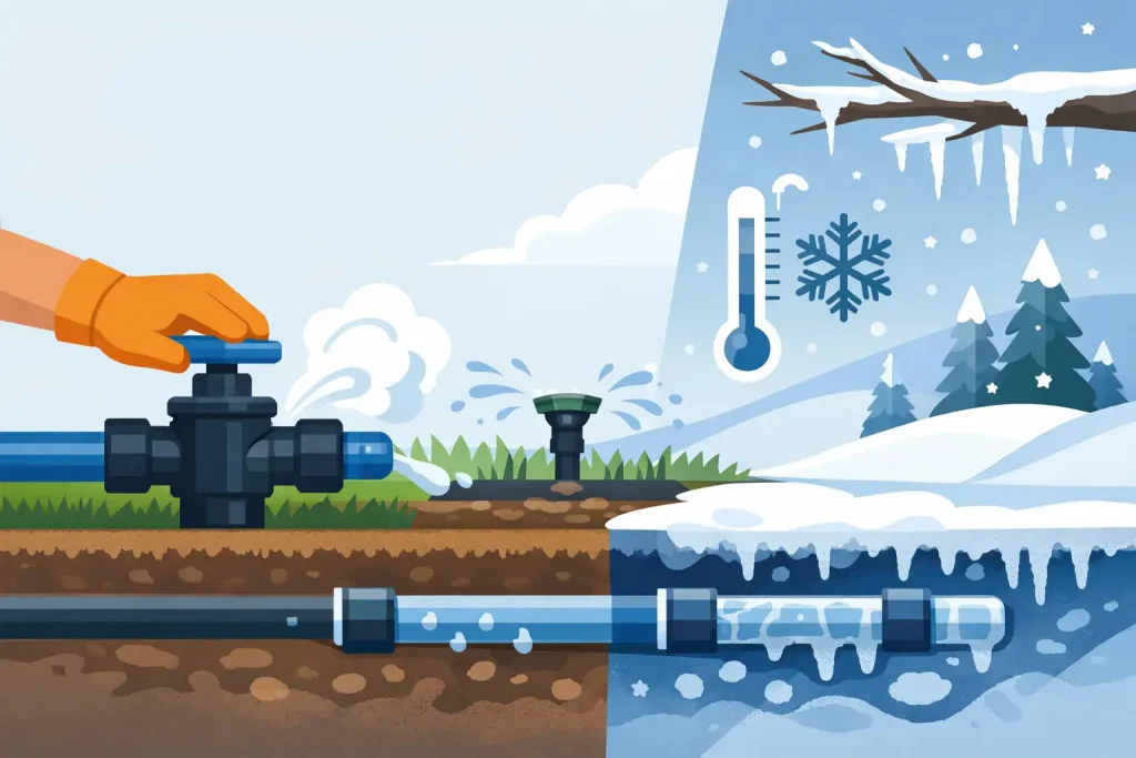 How to Winterize an Irrigation System Before Frost